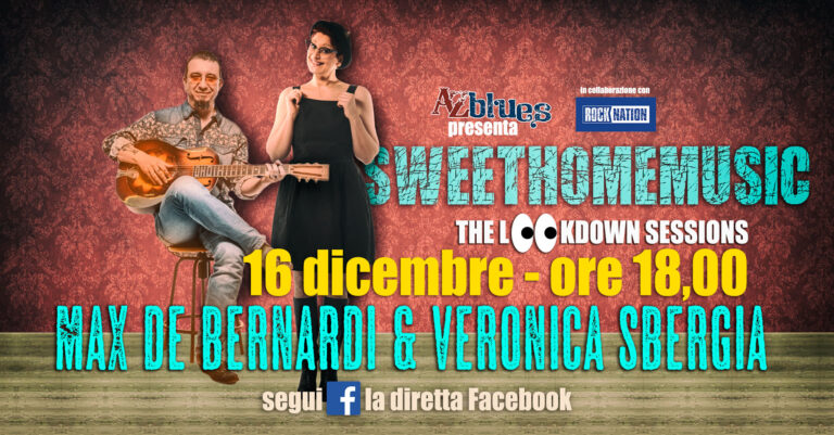 Max&Veronica, live Facebook streaming con #SweetHomeMusic, domani ore 18:00
